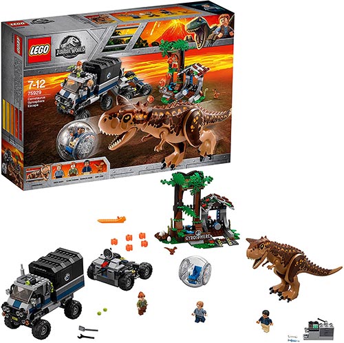 LEGO Jurassic World Fuga sulla girosfera del Carnotaurus