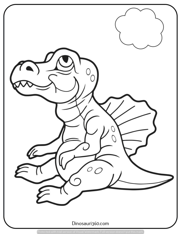 Dinosauri da colorare e stampare gratis (9)